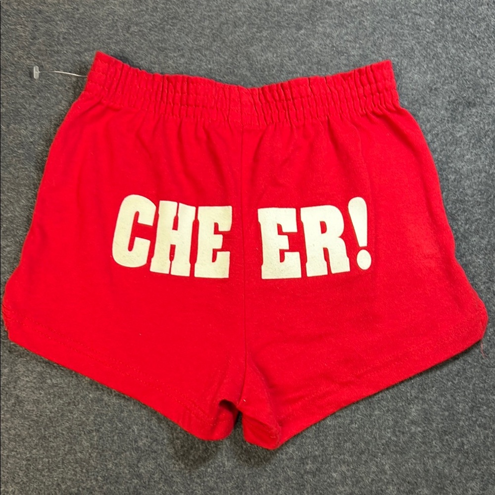 CHEER! Soffe Shorts M (10-12) Red NWOT